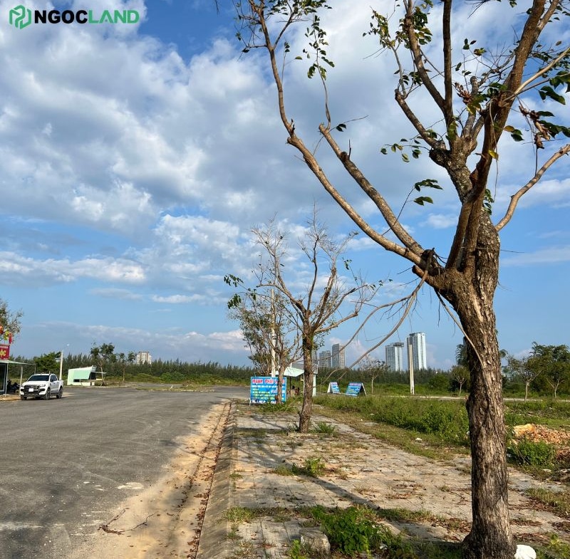 Đất đường 27m khu đô thị số 4 Điện Ngọc Vị trí trên bản đồ Lo09-0-7