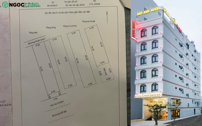 Bán khách sạn Đà Nẵng - 20 Đỗ Bá