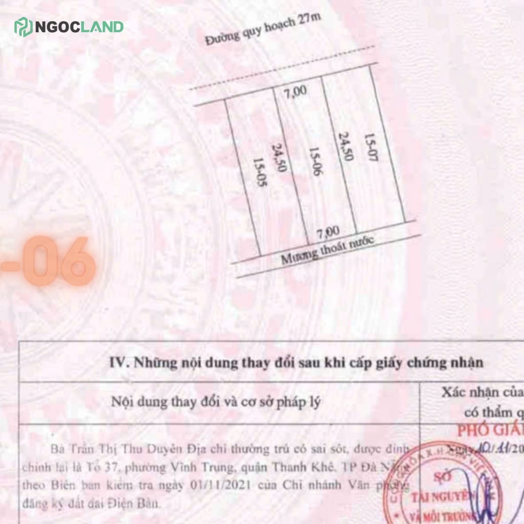 Bán Lô Biệt Thự Đường Nguyễn Gia Thiều